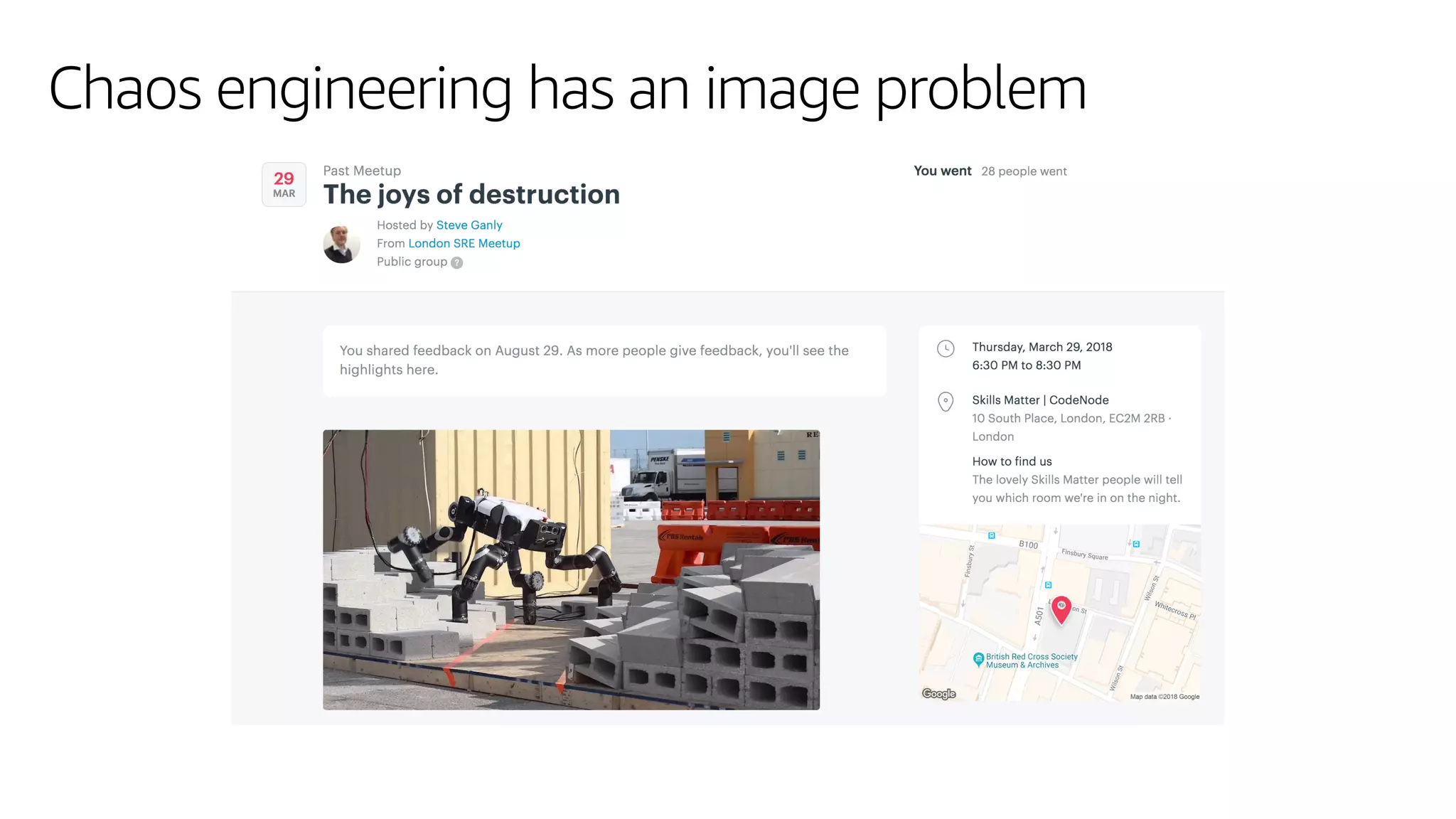 Chaos engineering has an image problem
 
