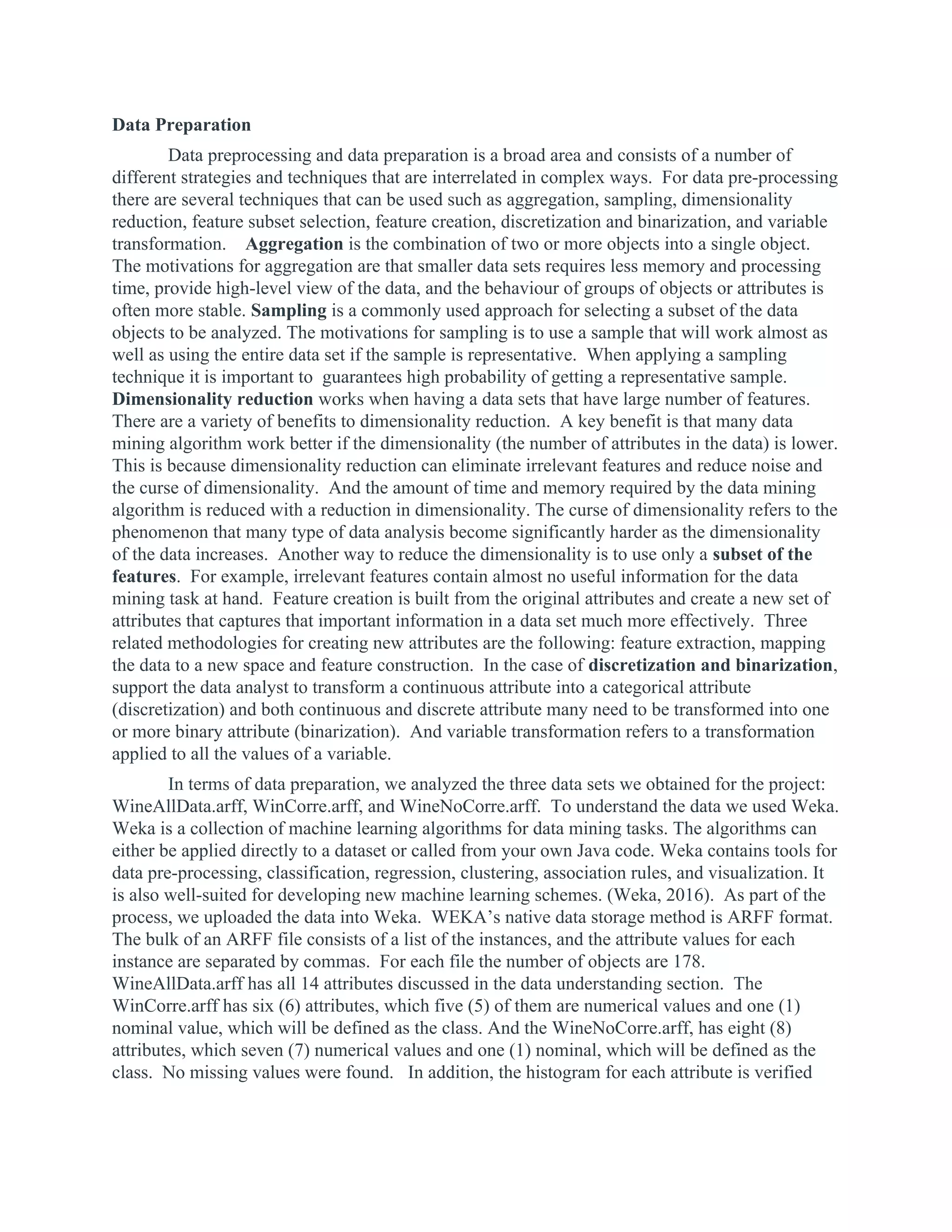 Applying data mining for wine industry | PDF