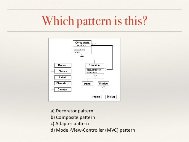 Applying Design Patterns In Practice