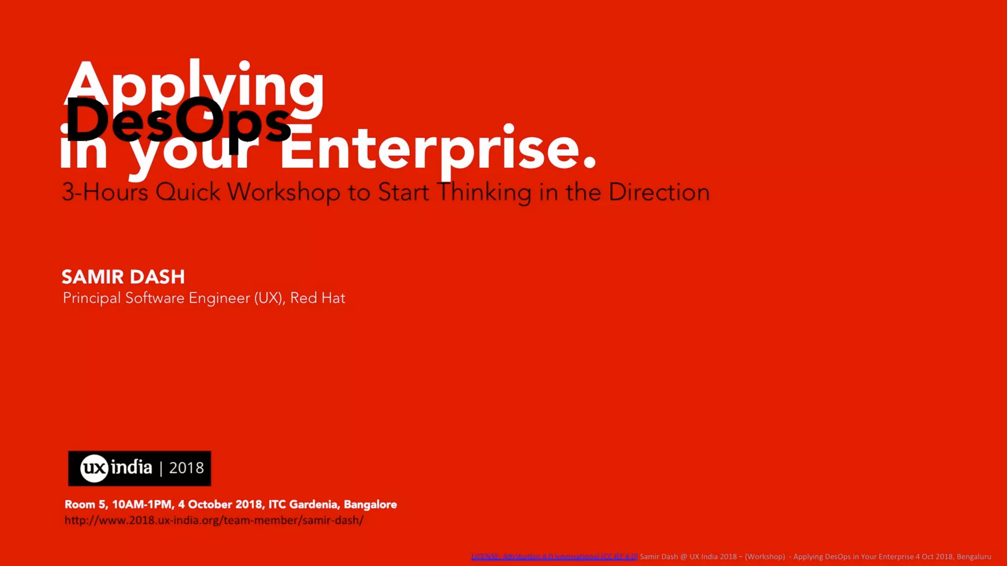 Applying des ops in your enterprise 04 oct 2018 v1.0 slides