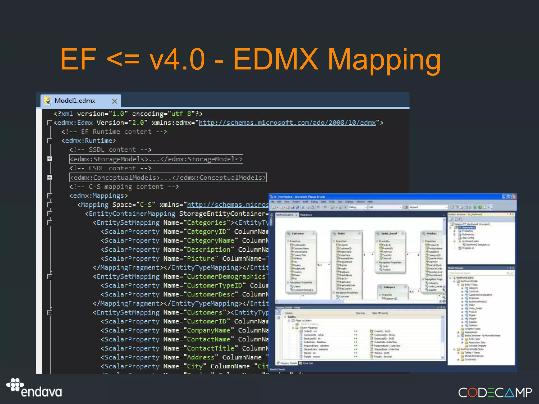 EF <= v4.0 - EDMX Mapping
 