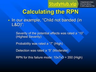 Applying Failure Modes and Effects Analysis (FMEA) in Healthcare ...