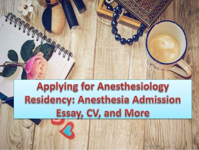 Crna admission essay