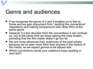 Applying genre to your text | PPT