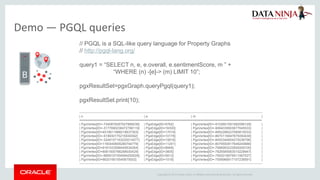 Applying large scale text analytics with graph databases | PDF