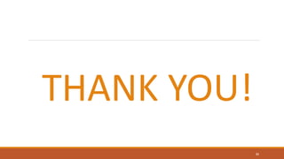 THANK YOU!
31
 