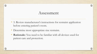 Applying of restraints.pdfddsdsfdskvkldlvd | PDF