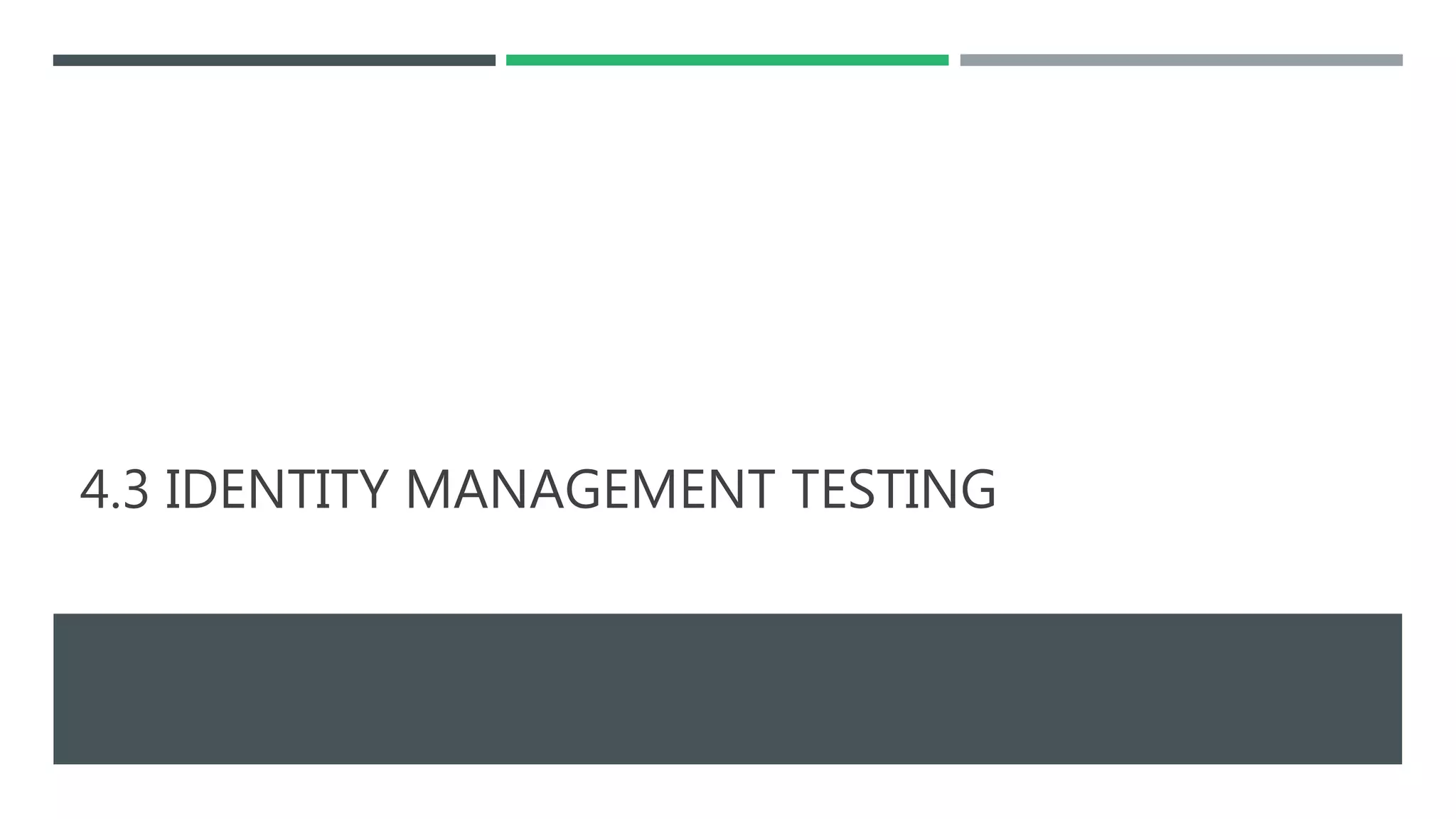 Applying OWASP web security testing guide (OWSTG) | PPT