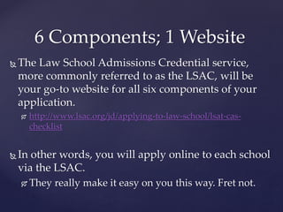 A Guide To Applying to Law School Powerpoint.maral cavner | PPT
