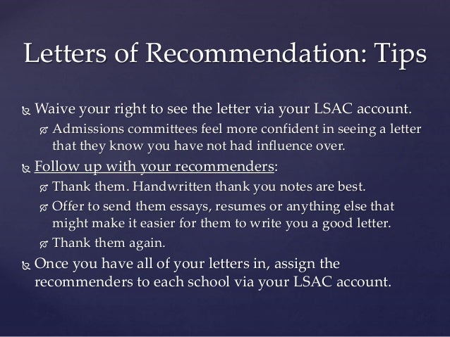 How To Add Letter Of Recommendation On Lsac How To Add Letter Of Recommendation On Lsac