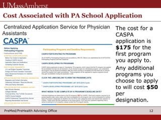 Applying to medical school part II | PPTX