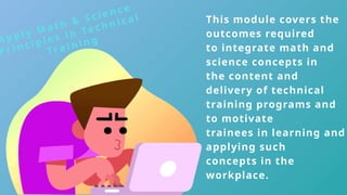 Science In Math Integration Integrating Math and Science Principles in Technical Training Programs ...