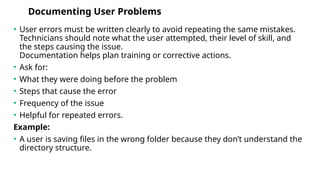 User. Problem Examples Comprehensive Guide to Identifying and Solving ICT Problems in Routine ...