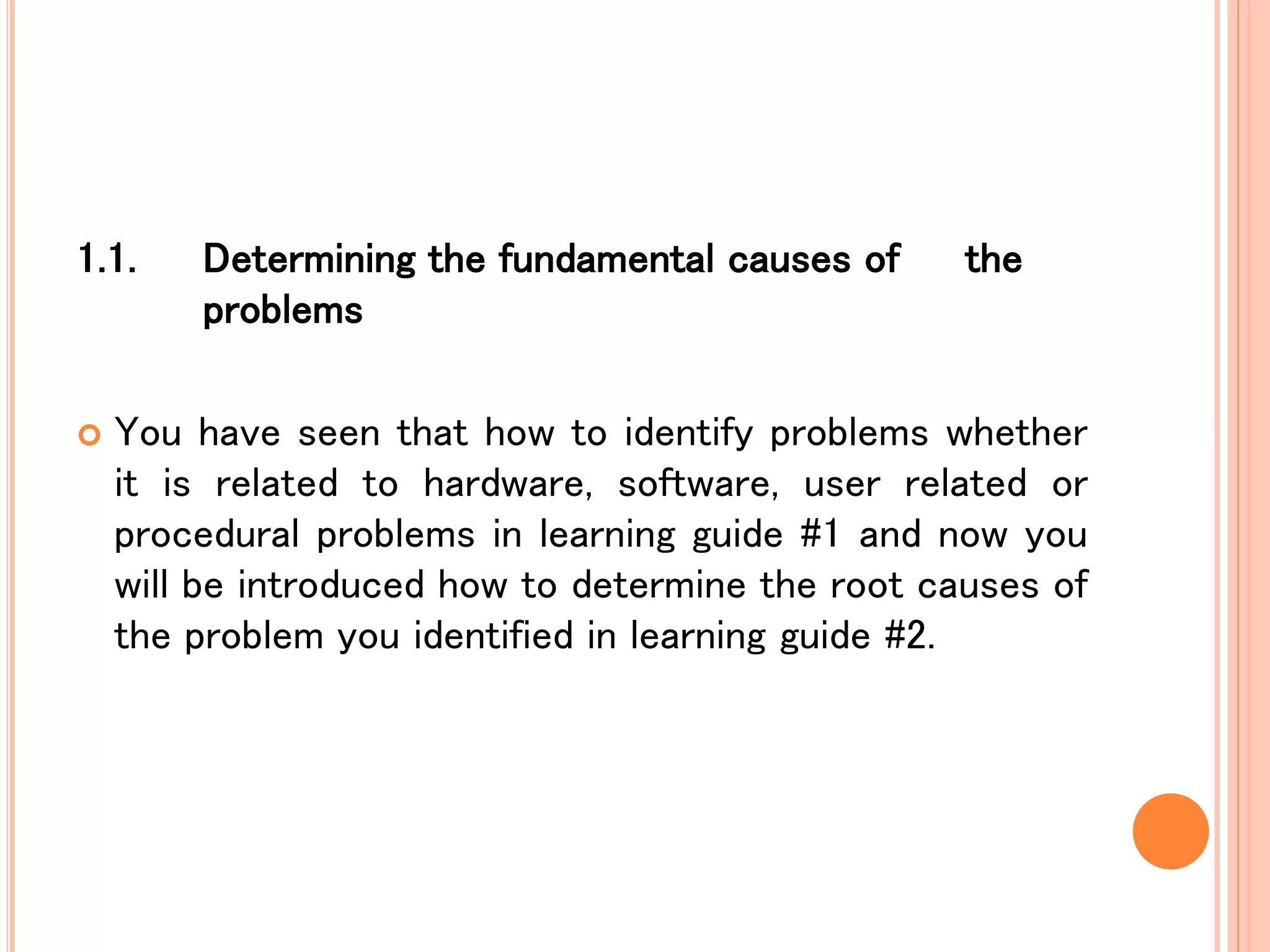 Apply Problem Solving Techniques to Routine Malfunctions.pptx