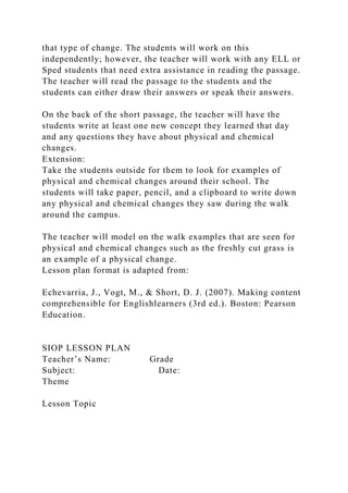 Apply Rubrics Creating a SIOP Lesson Plan Part I.docx
