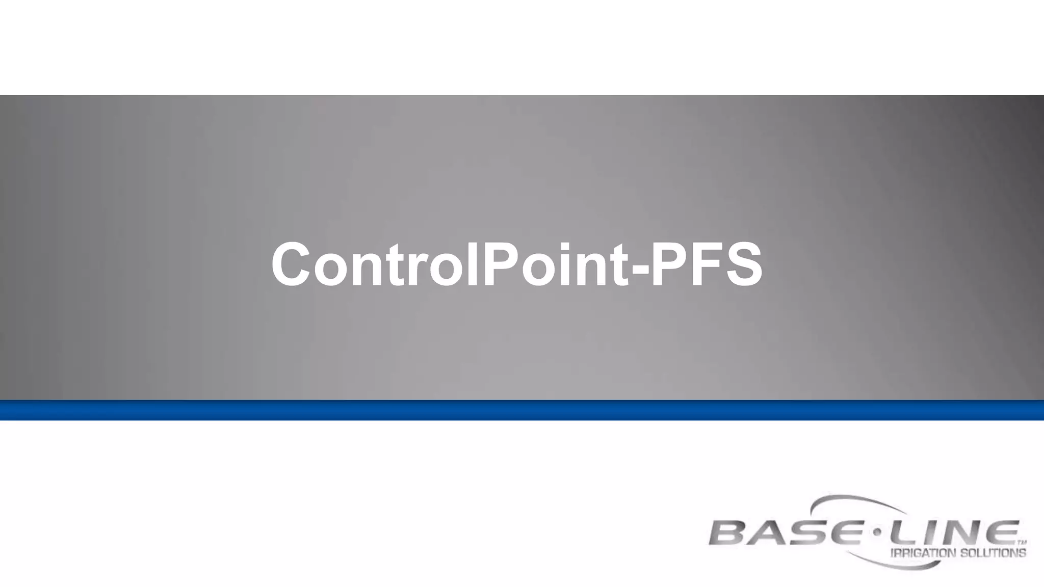 ControlPoint-PFS
 