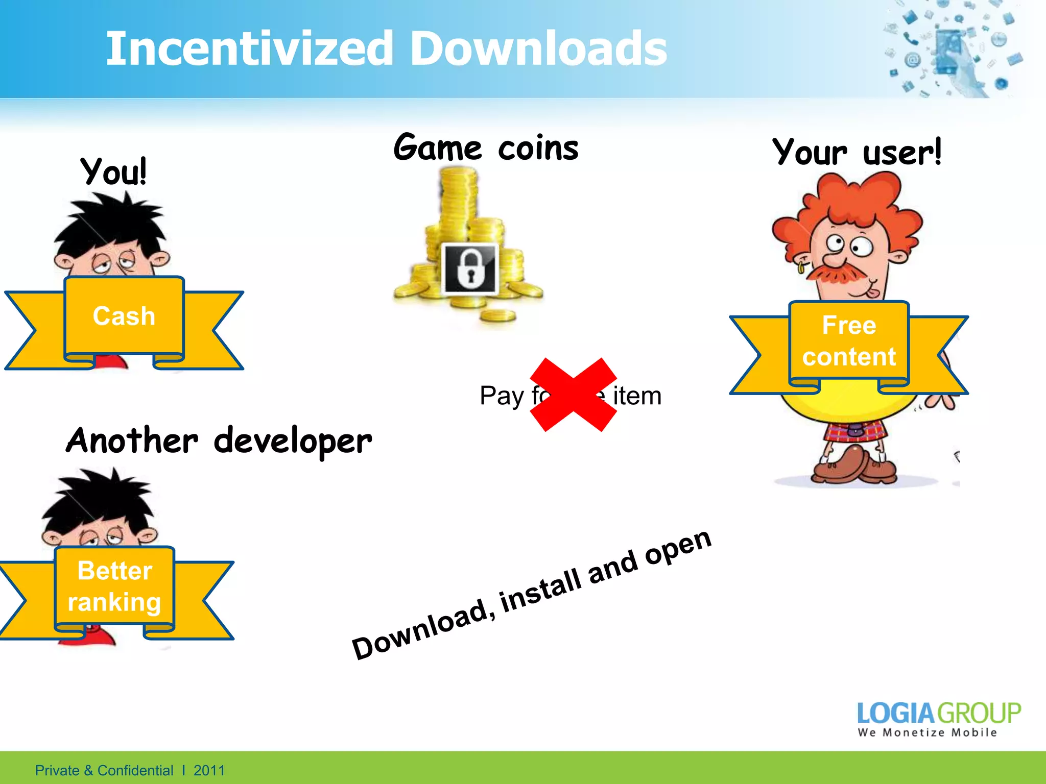 12Alternative PaymentAction:Incentivized download (TBD)