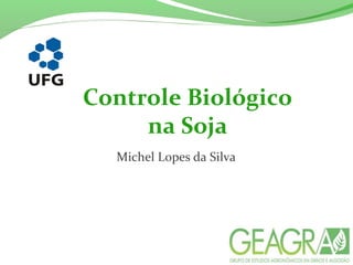 Controle Biológico
na Soja
Michel Lopes da Silva
 
