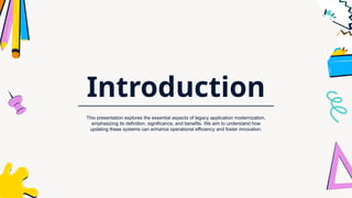 Legacy Application Modernization Services | PPTX