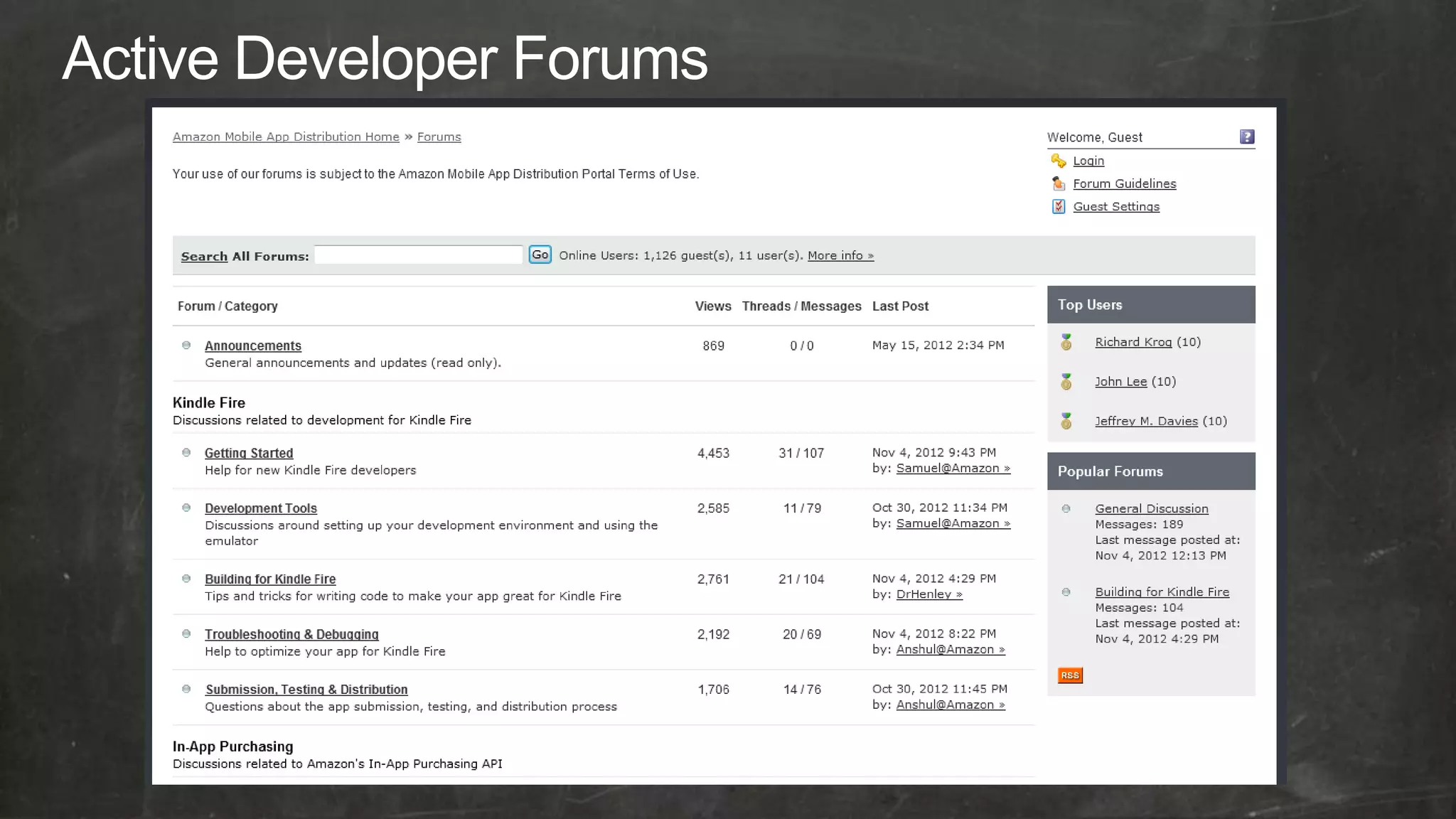 AN IV SF Amazon Keynote