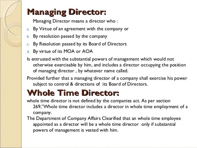 appointment letter managing director appointment of directors appointment letter managing director appointment of directors