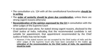Appointment of Judges.pptxgive me a brief of this attached: | PPTX