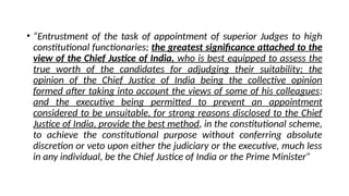 Appointment of Judges.pptxgive me a brief of this attached: | PPTX