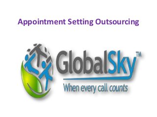 Appointment Setting Outsourcing
 