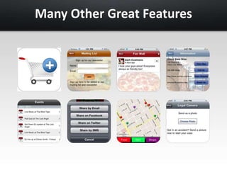 Many Other Great Features 
 