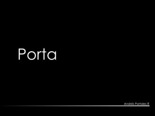 Porta folio Copyright   Andrés Portales R 