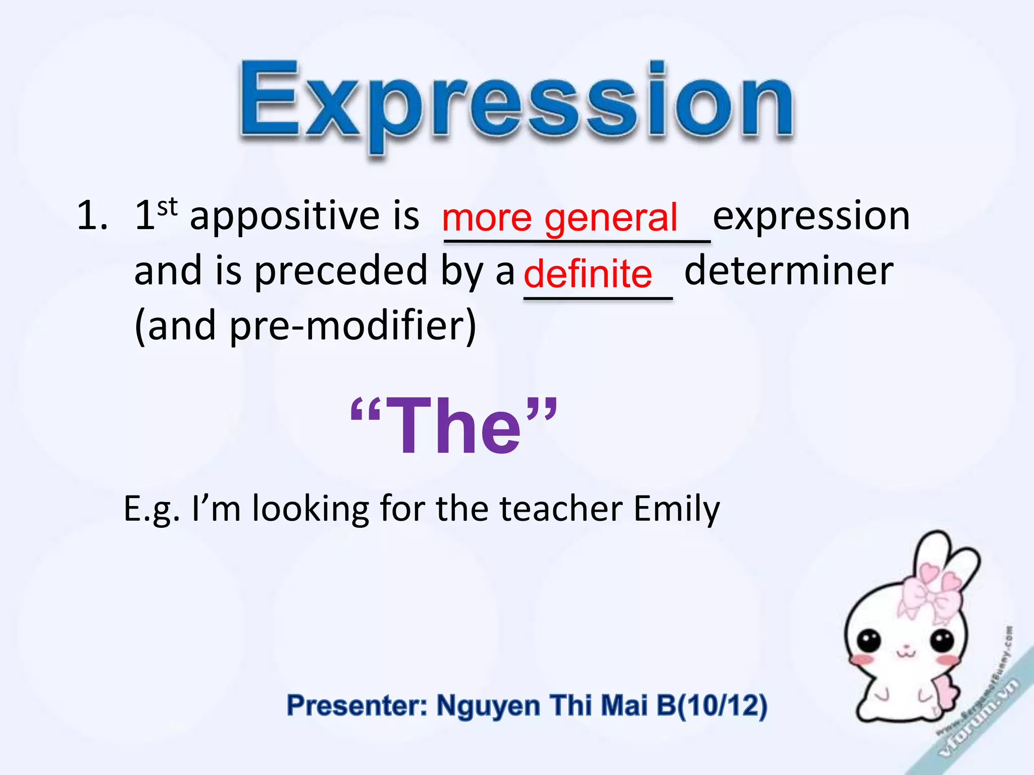 Apposition | PPTX
