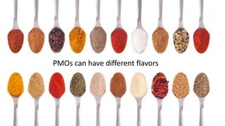 PMOs can have different flavors
 