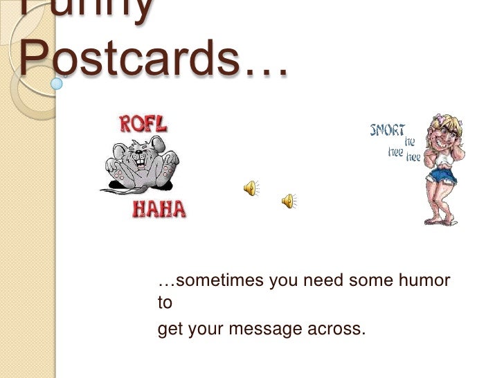 Funny Postcards