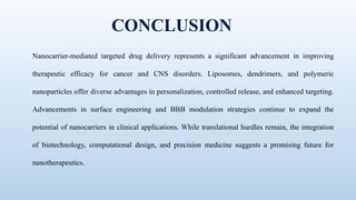 Nanocarrier-Mediated Targeted Drug Delivery in Cancer and CNS Disorders ...