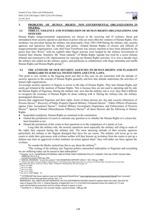 Ngo Human Rights Policy Examples Appraisal of human right non governmental organizations (ng os) in ...