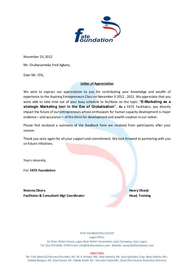 thanking letter for offer letter