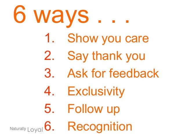 6 simple ways to show your appreciation so your customers stay loyal