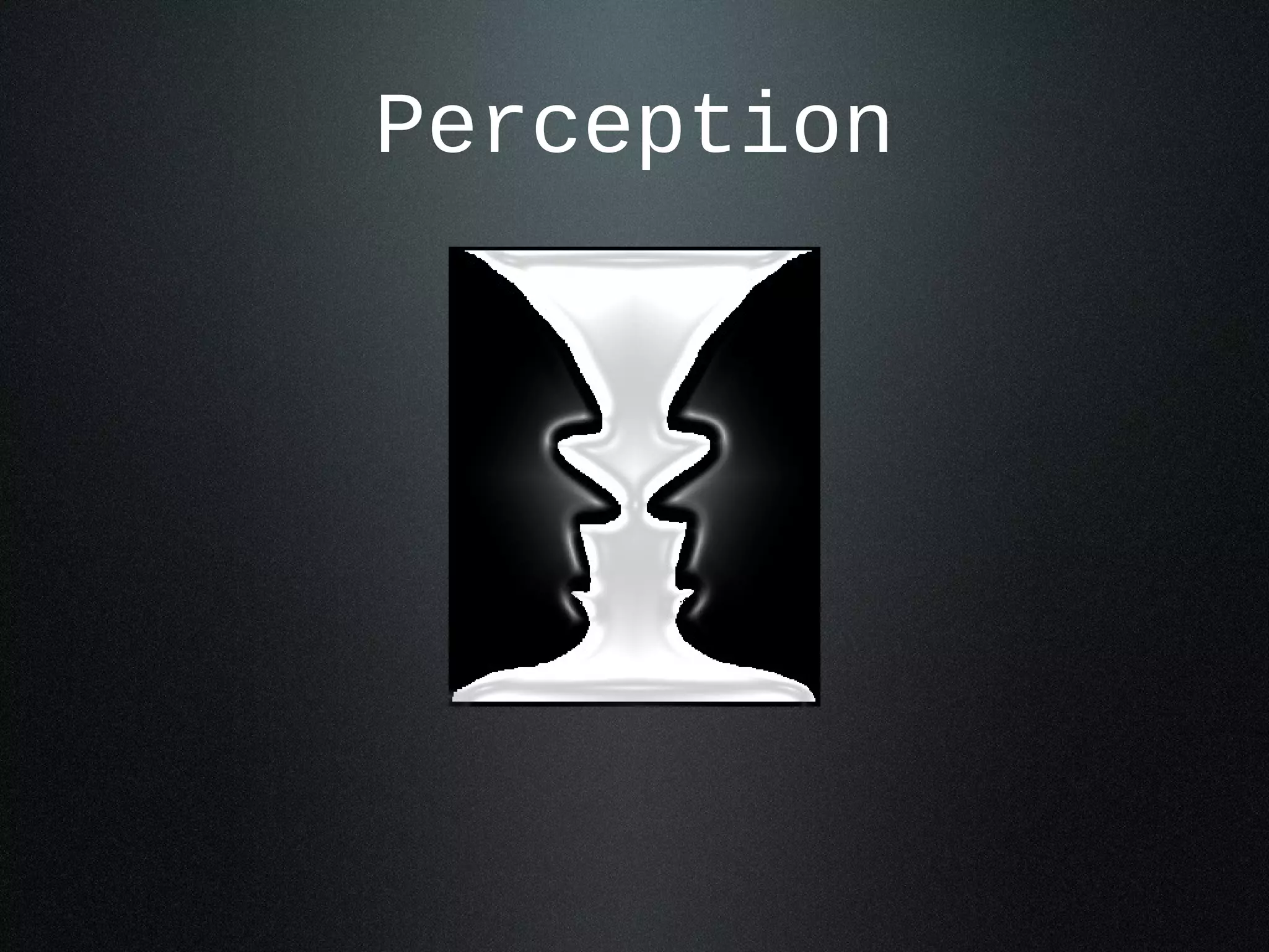Perception 
 