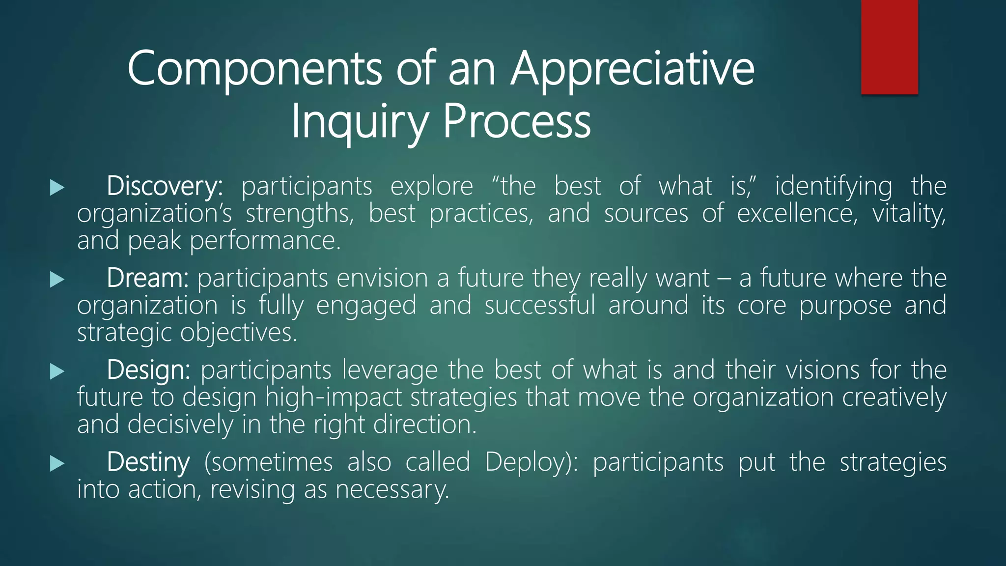 Appreciative inquiry | PPTX