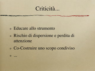 Apprendimento Virtuale e contesti (multi)mediali