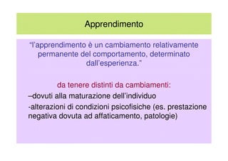 Apprendimento | PDF | Educational Assessment | Education
