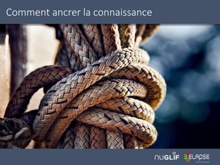 Comment ancrer la connaissance
 