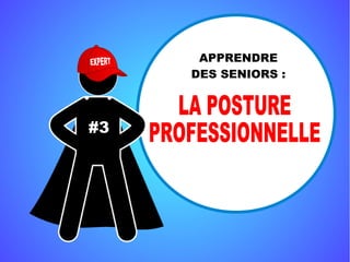 CONDITIONS DE TRANSMISSION
Cascade de déterminants organisationnels ayant un
effet favorable sur la transmission :
Source : IRSST
STABILITÉ
relative des
collectifs de travail
TEMPS
nécessaire à la
transmission
MIXITÉ
générationnelle
CONTINUITÉ
de contacts entre
novices et experts
 