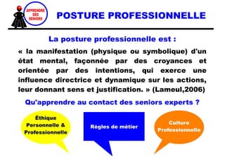 ÉCHANGE DE BONS PROCÉDÉS
La collaboration entre les nouveaux salariés
et les plus anciens permet de :
 