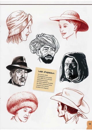 Apprendre à dessiner les expressions du visage | PDF