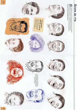 Apprendre à dessiner les expressions du visage | PDF