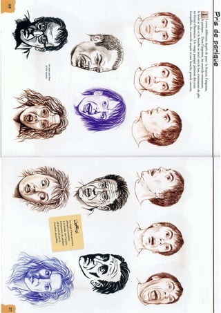 Apprendre à dessiner les expressions du visage | PDF