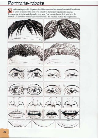 Apprendre à dessiner les expressions du visage | PDF
