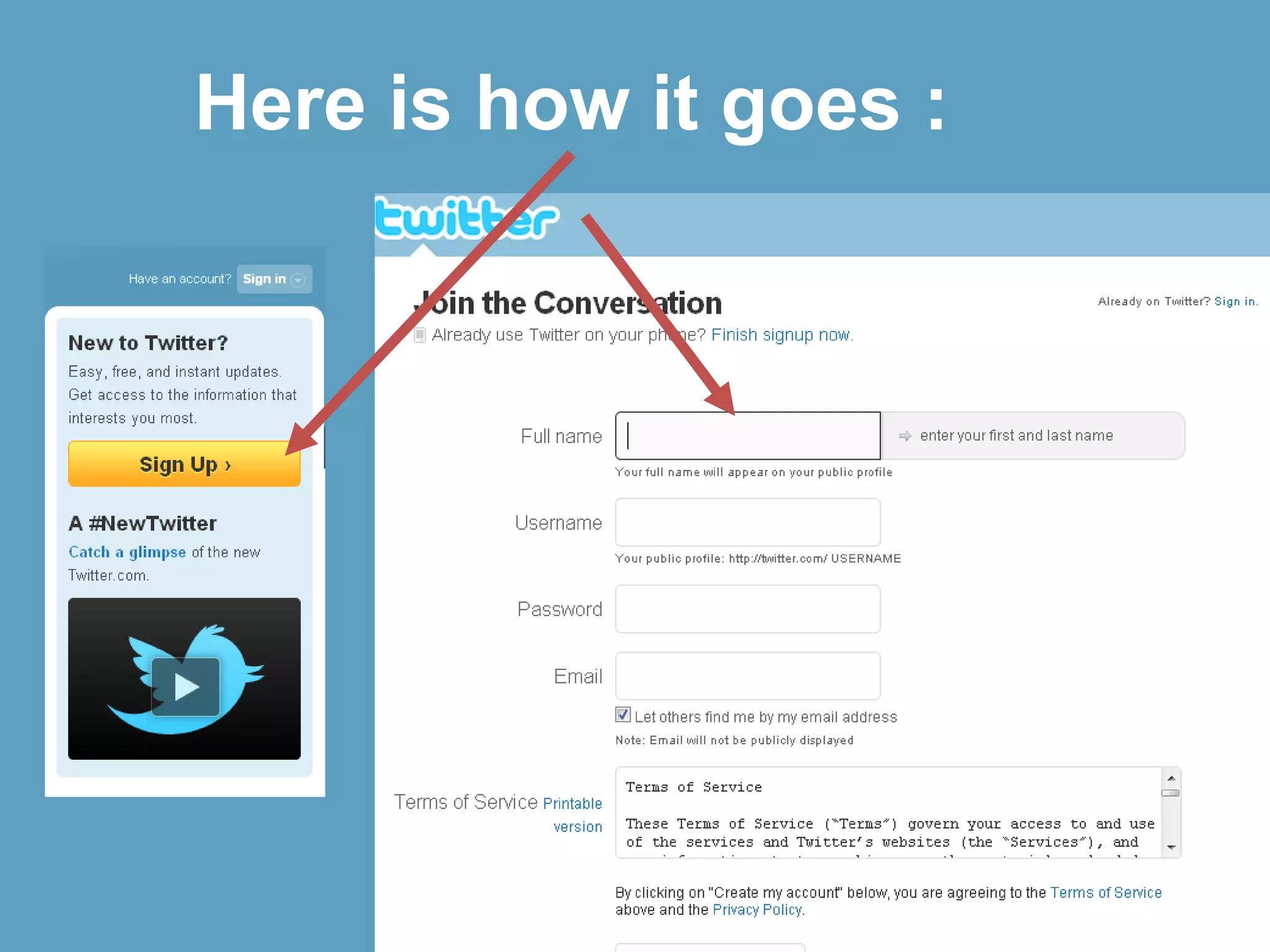 Hereis how itgoes :5