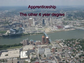 Apprenticeship
The other 4 year degree
 